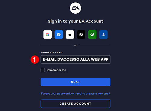Accesso alla FC WebApp